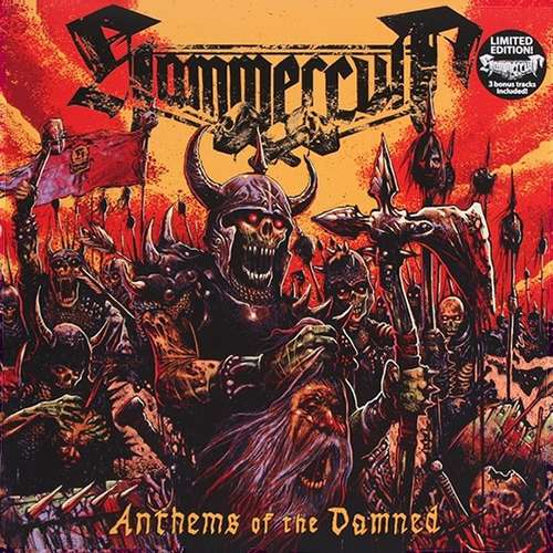 Cover Hammercult - Anthems Of The Damned (LP, Album, Ltd, Red) Schallplatten Ankauf
