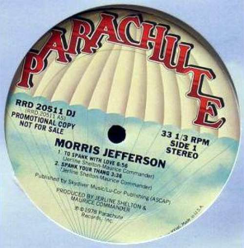 Cover Morris Jefferson - To Spank With Love / Spank Your Thang (12, S/Sided, Promo) Schallplatten Ankauf