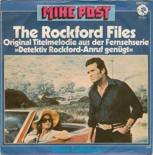 Cover Mike Post - The Rockford Files (7, Single) Schallplatten Ankauf