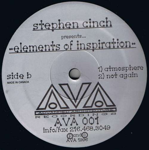 Cover Stephen Cinch - Elements Of Inspiration (2x12) Schallplatten Ankauf