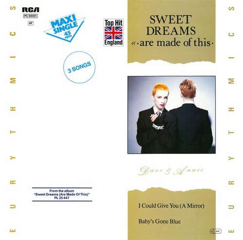 Cover Eurythmics - Sweet Dreams (Are Made Of This) (12, Maxi) Schallplatten Ankauf
