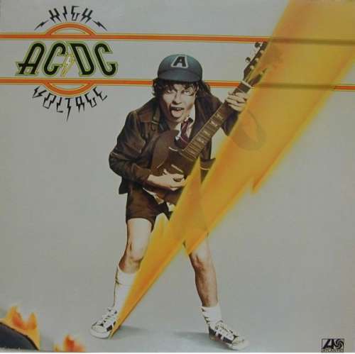 Cover AC/DC - High Voltage (LP, Album, RP) Schallplatten Ankauf