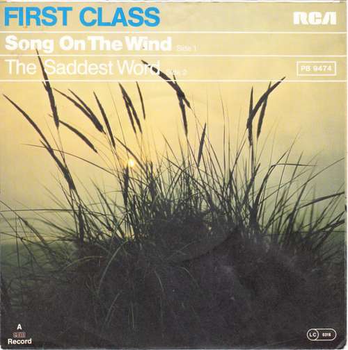 Cover First Class (3) - Song On The Wind (7) Schallplatten Ankauf