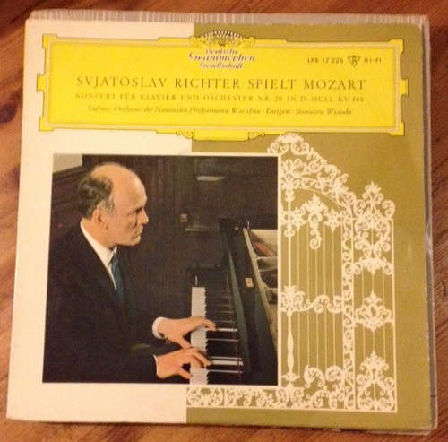 Cover Wolfgang Amadeus Mozart, Sviatoslav Richter - Konzerte Für Klavier Und Orchester Nr. 20 D-moll Kv 466 (10, Mono) Schallplatten Ankauf