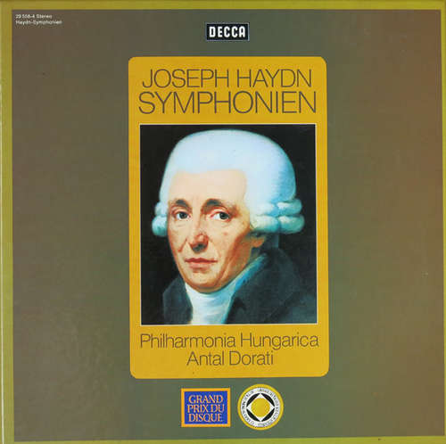 Cover Joseph Haydn ; Philharmonia Hungarica, Antal Dorati - Symphonien (4xLP, Comp, Club + Box) Schallplatten Ankauf
