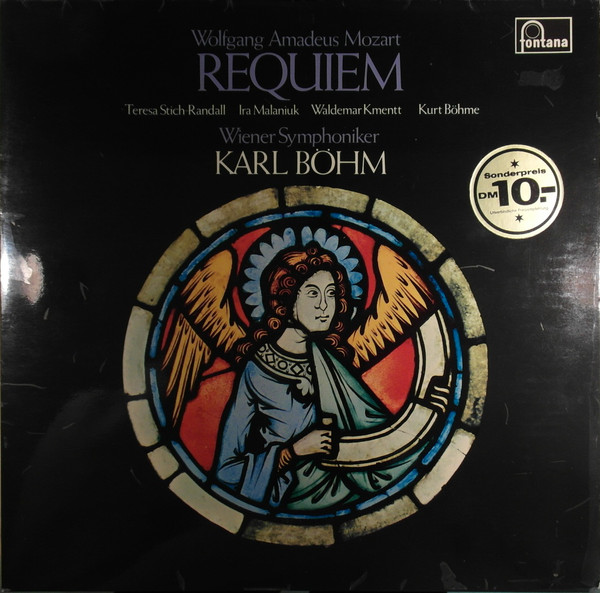Cover Wolfgang Amadeus Mozart, Wiener Symphoniker, Karl Böhm - Requiem (LP, RE) Schallplatten Ankauf