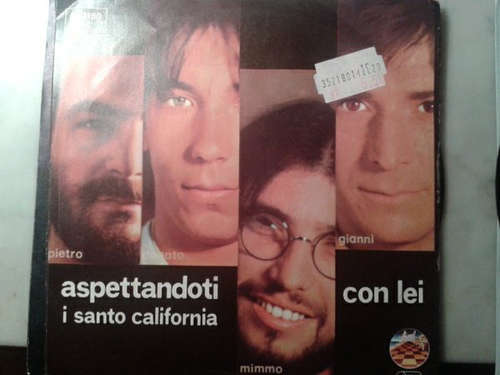 Cover I Santo California - Aspettandoti / Con Lei (7, Single) Schallplatten Ankauf