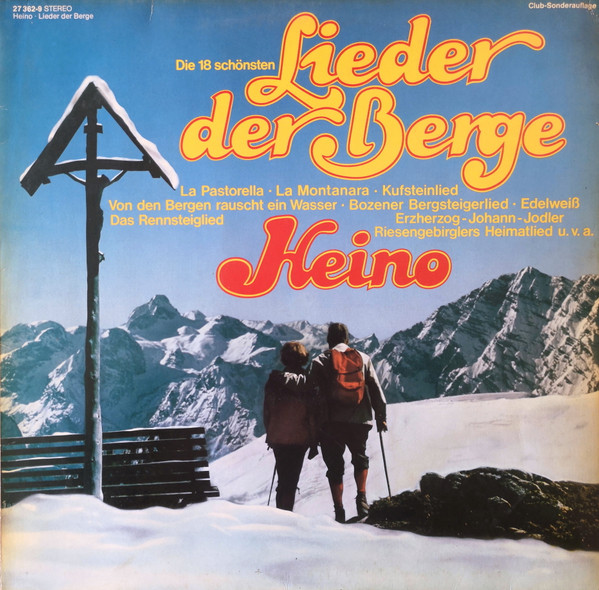 Bild Heino - Lieder Der Berge (LP, Comp, Club) Schallplatten Ankauf