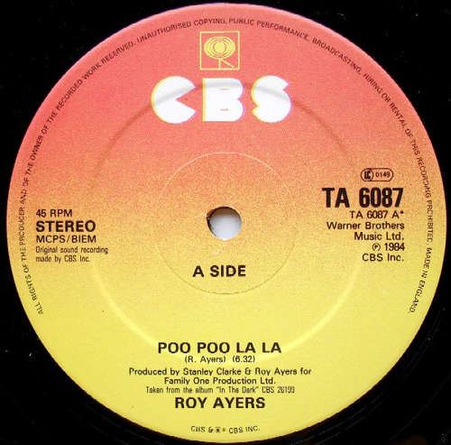 Cover Roy Ayers - Poo Poo La La / Running Away / Compadre (12) Schallplatten Ankauf