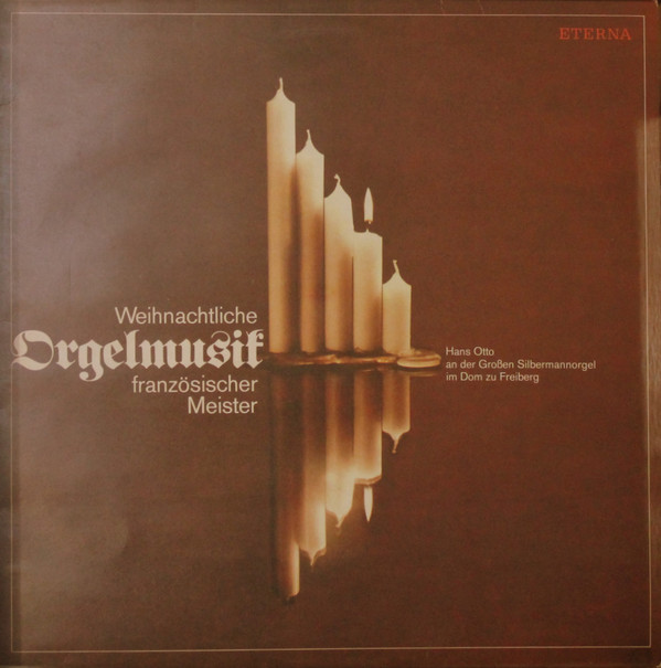 Cover Hans Otto - Weihnachtliche Orgelmusik Französischer Meister (LP, Album, Bla) Schallplatten Ankauf