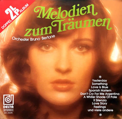 Cover Orchester Bruno Bertone - Melodien Zum Träumen (2xLP, Album, Gat) Schallplatten Ankauf