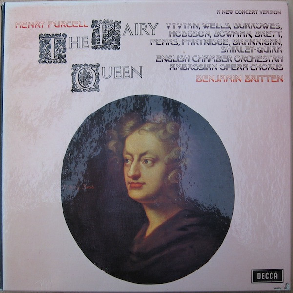 Cover zu Henry Purcell, English Chamber Orchestra, The Ambrosian Opera Chorus, Benjamin Britten - The Fairy Queen - A New Concert Version (2xLP + Box) Schallplatten Ankauf