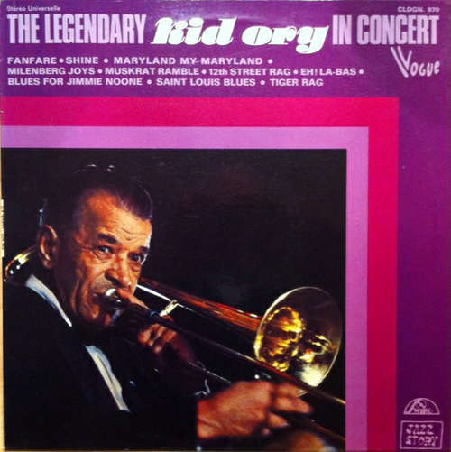 Cover Kid Ory And His Creole Jazz Band - The Legendary Kid Ory In Concert (LP) Schallplatten Ankauf