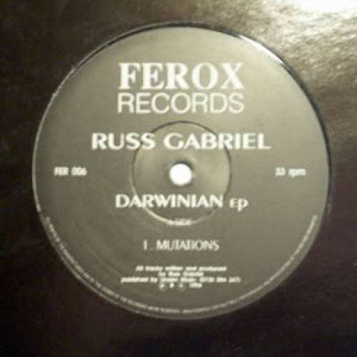 Cover Russ Gabriel - Darwinian EP (12, EP) Schallplatten Ankauf