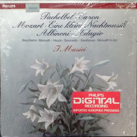 Cover I Musici - Pachelbel • Canon / Mozart • Eine Kleine Nachtmusik / Albinoni • Adagio (LP, Album) Schallplatten Ankauf