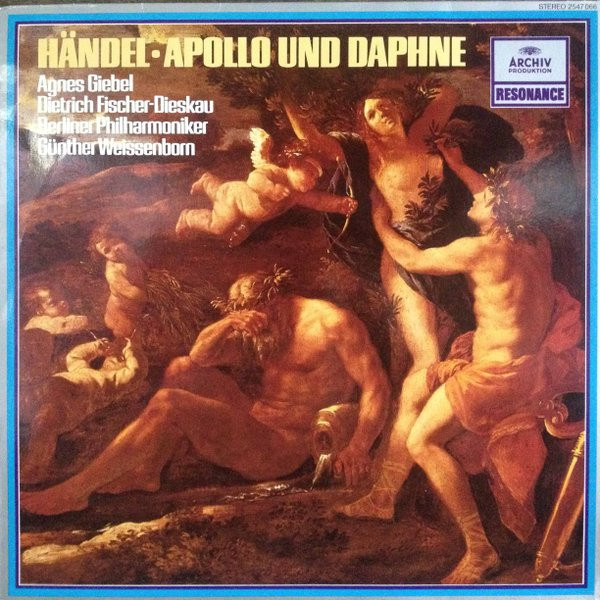 Cover Georg Friedrich Händel - Apollo Und Daphne (LP) Schallplatten Ankauf