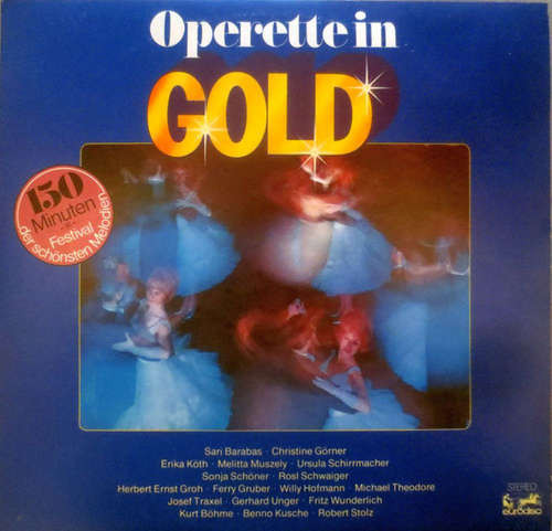 Cover Various - Operette In Gold (3xLP, Comp) Schallplatten Ankauf