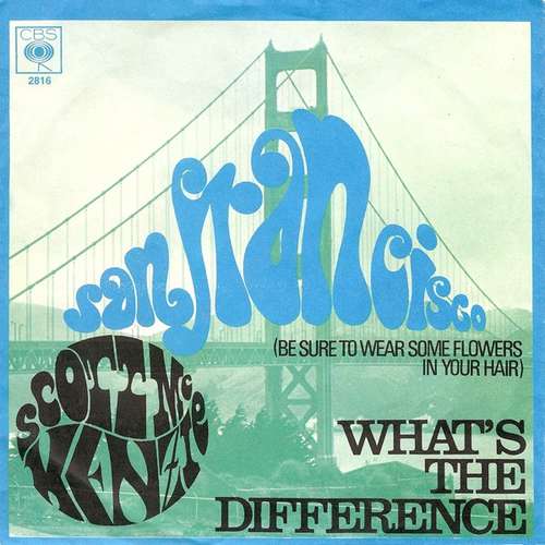 Bild Scott McKenzie - San Francisco (Be Sure To Wear Some Flowers In Your Hair) / What's The Difference (7, Single) Schallplatten Ankauf