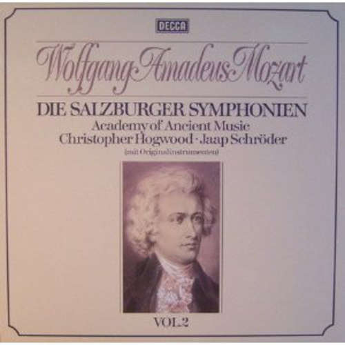 Cover Wolfgang Amadeus Mozart - The Academy Of Ancient Music - Die Salzburger Symphonien / The Symphonies Salzburg Vol. 2, 1773-1775 (3xLP + Box) Schallplatten Ankauf