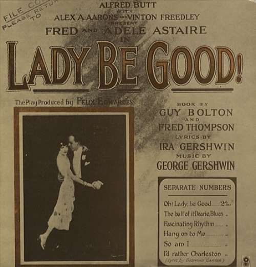 Cover Fred Astaire And Adele Astaire - Lady Be Good (LP, Comp, Mono) Schallplatten Ankauf