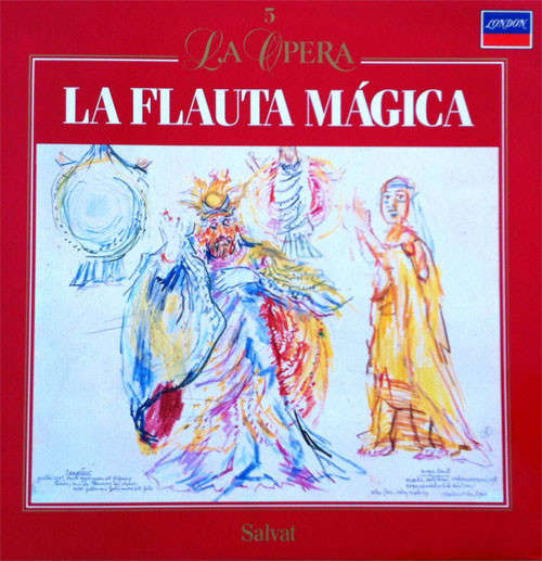 Cover Wolfgang Amadeus Mozart - La Flauta Mágica (LP) Schallplatten Ankauf