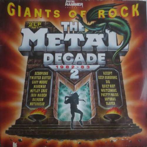 Cover Various - Giants Of Rock - Metal Decade  82 - 83 Vol. 2 (2xLP, Comp) Schallplatten Ankauf