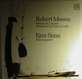 Cover Robert Moevs / Ezra Sims - Musica Da Camera / Variazioni For Viola & Viola / Third Quartet (LP) Schallplatten Ankauf