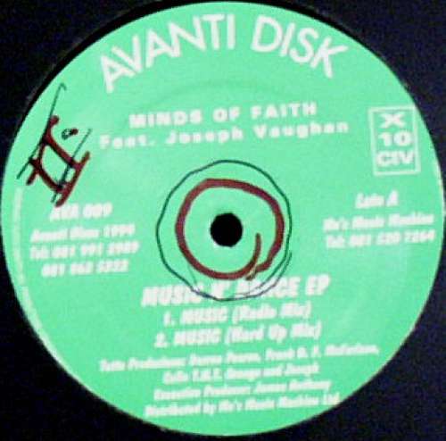 Cover Minds Of Faith - Music N' Dance EP (12, EP) Schallplatten Ankauf