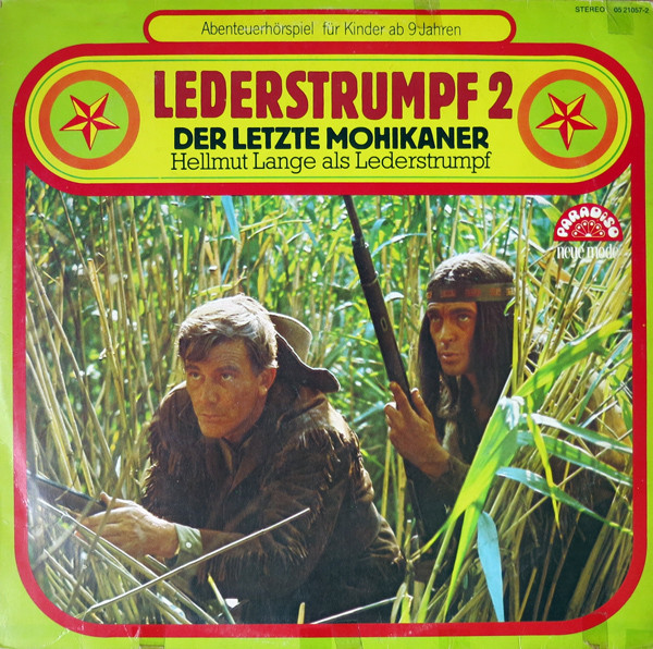 Cover James Fenimore Cooper - Lederstrumpf 2 - Der Letzte Mohikaner (LP) Schallplatten Ankauf