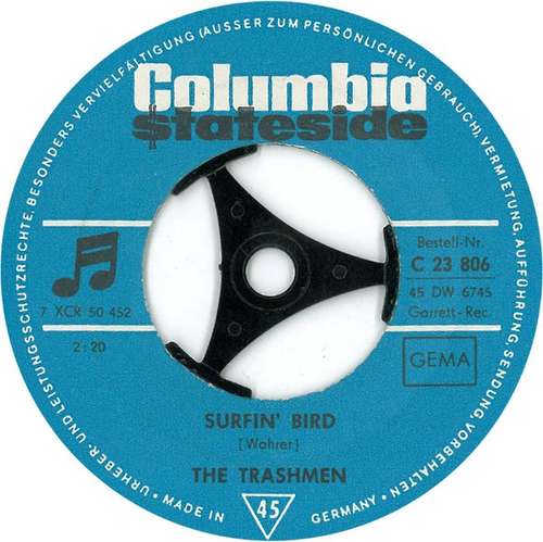 Cover The Trashmen - Surfin' Bird  (7, Single, RE) Schallplatten Ankauf