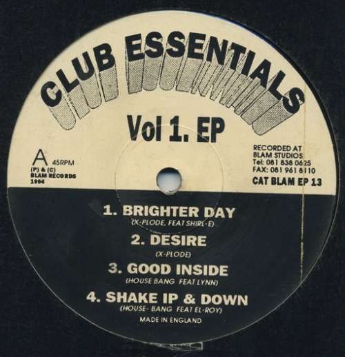 Cover Various - Club Essentials Vol 1 (12) Schallplatten Ankauf