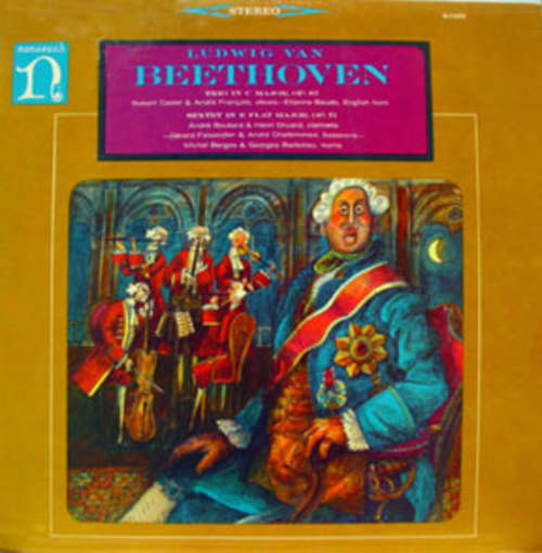 Cover Ludwig van Beethoven - Trio In C Major, Op. 87 / Sextet In E Flat Major, Op. 71 (LP) Schallplatten Ankauf