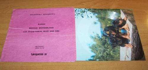 Cover Earth, Wind And Fire* - Boogie Wonderland (Flexi, 7, S/Sided, Ltd, Pic) Schallplatten Ankauf