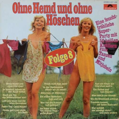 Cover Unknown Artist - Ohne Hemd Und Ohne Höschen Folge 8 (LP) Schallplatten Ankauf
