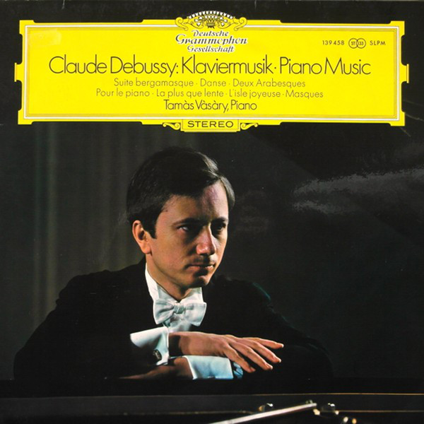 Cover Claude Debussy - Tamás Vásáry - Klaviermusik ‧ Piano Music (LP) Schallplatten Ankauf