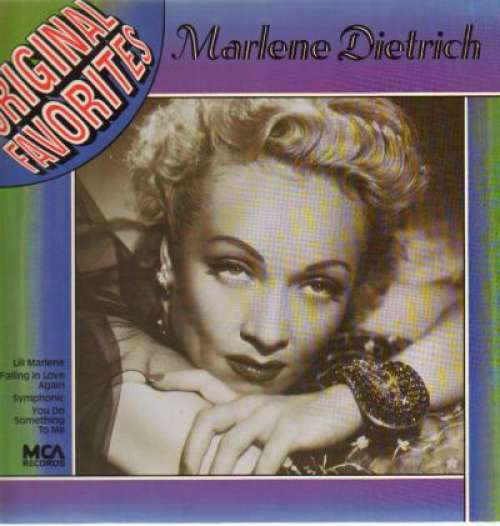 Cover Marlene Dietrich - Original Favorites (LP, Comp) Schallplatten Ankauf