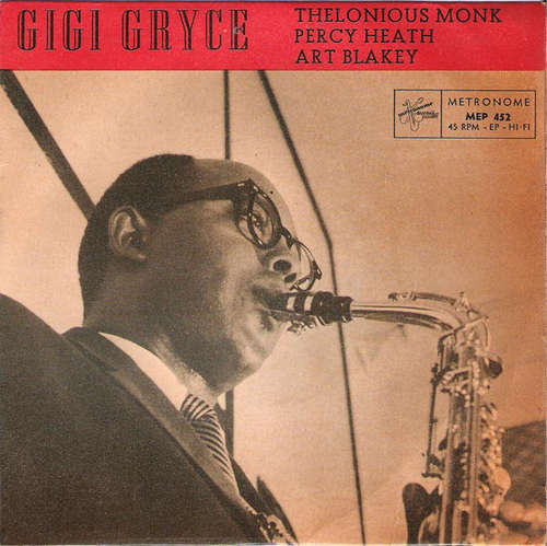 Cover Gigi Gryce, Thelonious Monk, Percy Heath & Art Blakey - Gigi Gryce (7, EP) Schallplatten Ankauf