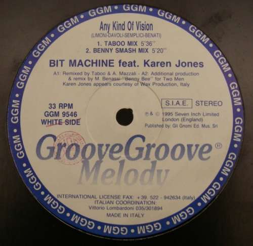 Cover Bit Machine - Any Kind Of Vision (12) Schallplatten Ankauf