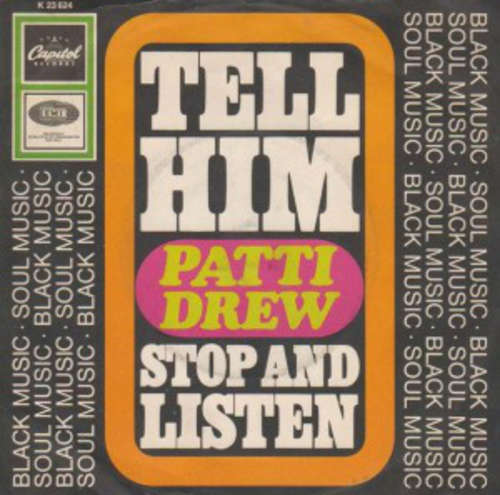 Cover Patti Drew - Tell Him (7, Single) Schallplatten Ankauf