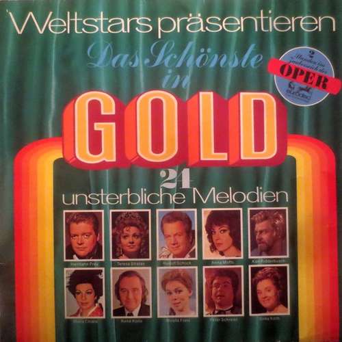 Bild Various - Weltstars Präsentieren Das Schönste In Gold (2xLP, Comp) Schallplatten Ankauf