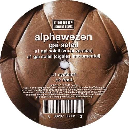Cover Alphawezen - Gai Soleil (12) Schallplatten Ankauf
