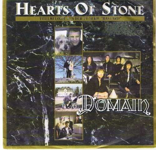 Cover Domain (2) - Hearts Of Stone (7, Single) Schallplatten Ankauf