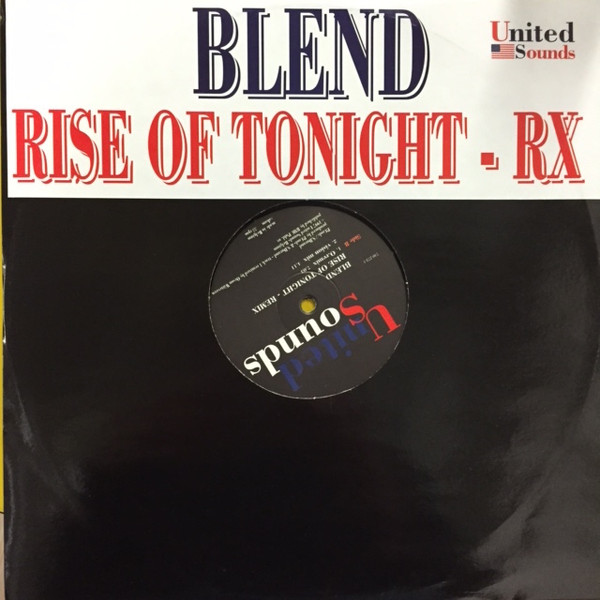 Cover Blend (3) - Rise Of Tonight (Remix) (12) Schallplatten Ankauf