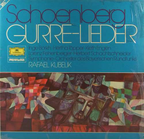 Cover Schoenberg*, Rafael Kubelik - Gurre-Lieder (2xLP, RE, Gat) Schallplatten Ankauf