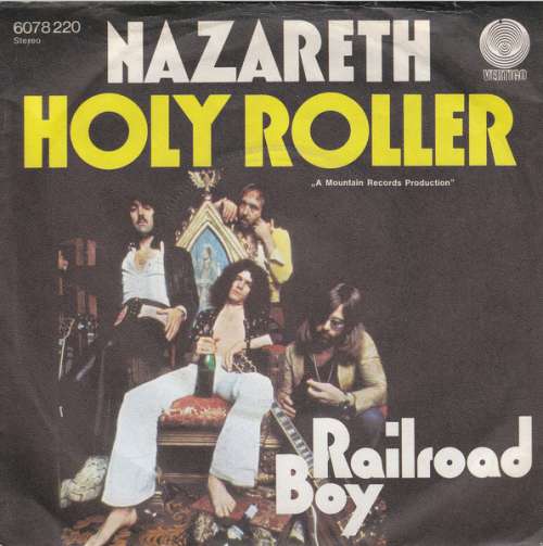 Cover Nazareth (2) - Holy Roller (7, Single) Schallplatten Ankauf