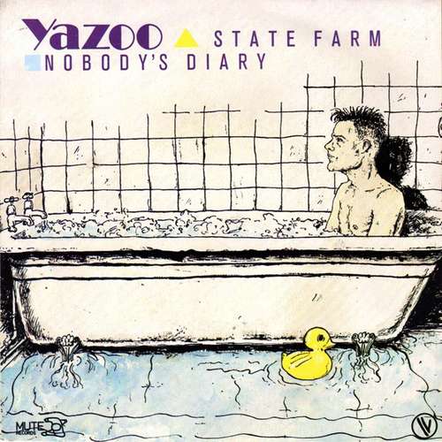 Cover Yazoo - Nobody's Diary / State Farm (7, Single) Schallplatten Ankauf