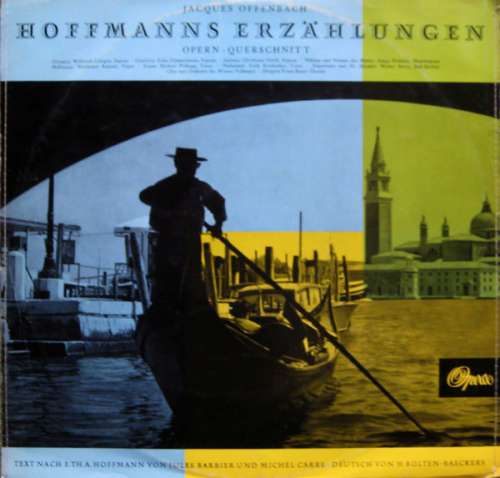 Cover Jacques Offenbach - Hoffmanns Erzählungen (Opern-Querschnitt) (LP) Schallplatten Ankauf