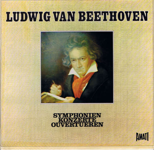 Cover Ludwig Van Beethoven - Symphonien Konzerte Ouvertueren (5xLP + Box) Schallplatten Ankauf