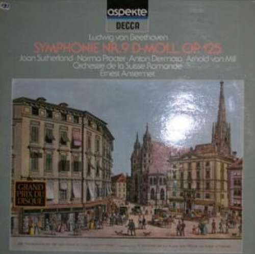 Cover Ludwig van Beethoven - Symfonie No. 9 In D-Moll  Opus 125 (LP, RE) Schallplatten Ankauf