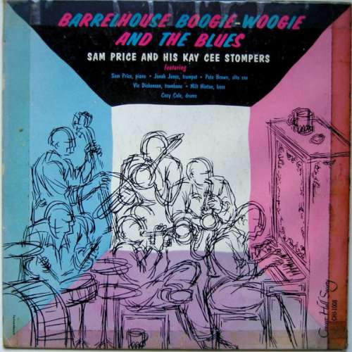 Cover Sam Price And His Kaycee Stompers - Barrelhouse, Boogie Woogie And The Blues (10, Mono) Schallplatten Ankauf